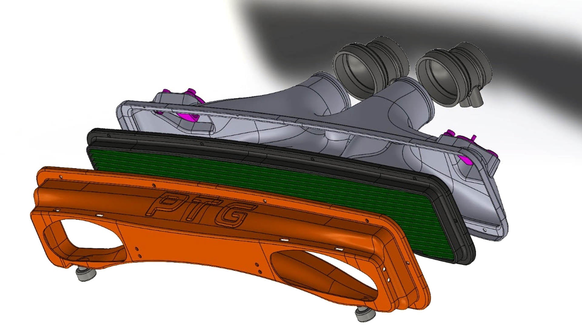 PTG M177.2  High Flow Carbon Airbox System - Premier Tuning Group